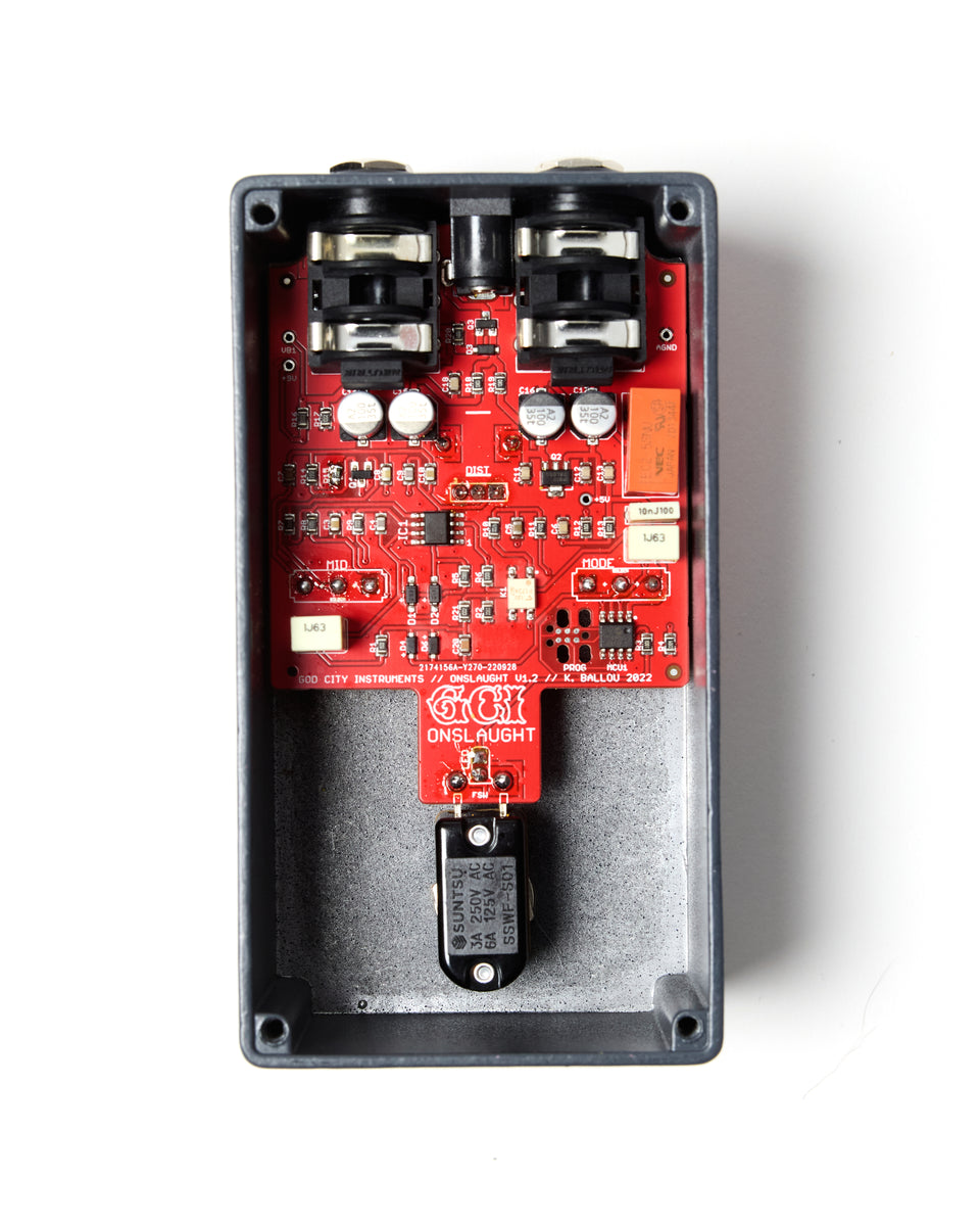 god city pedals Onslaught