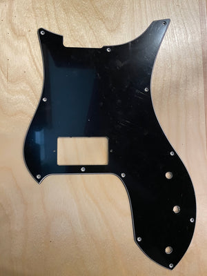 Constructivist Pickguard, Single Humbucker, Black