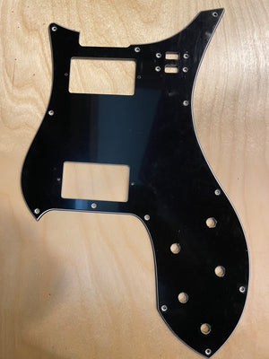 Constructivist Pickguard 2 Hum, Slide Switches, Black