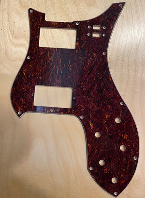 Constructivist Pickguard 2 Hum, Slide Switches, Tortoise