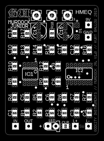 Murdock Jr. pre-populated DIY PCB – God City Instruments