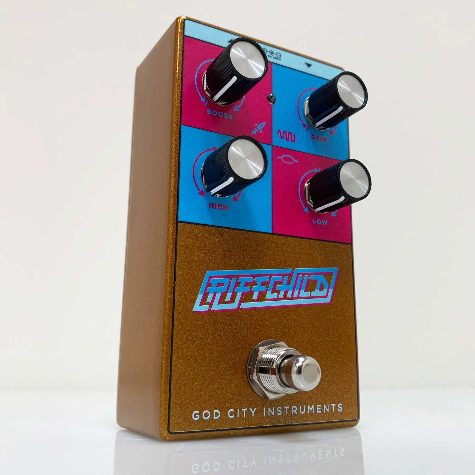 god city pedals RIFFCHILD – God City Instruments