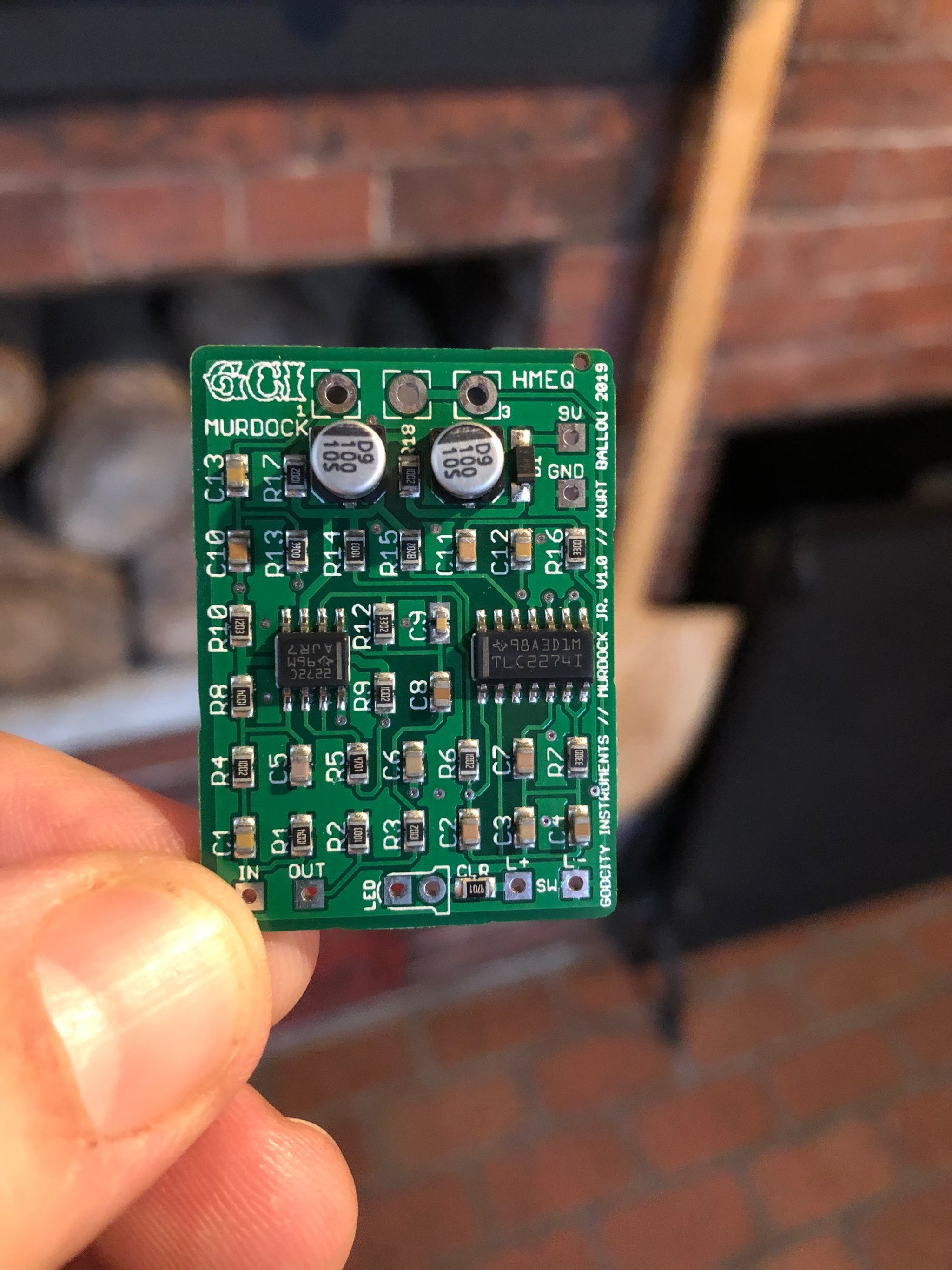 Murdock Jr. pre-populated DIY PCB – God City Instruments