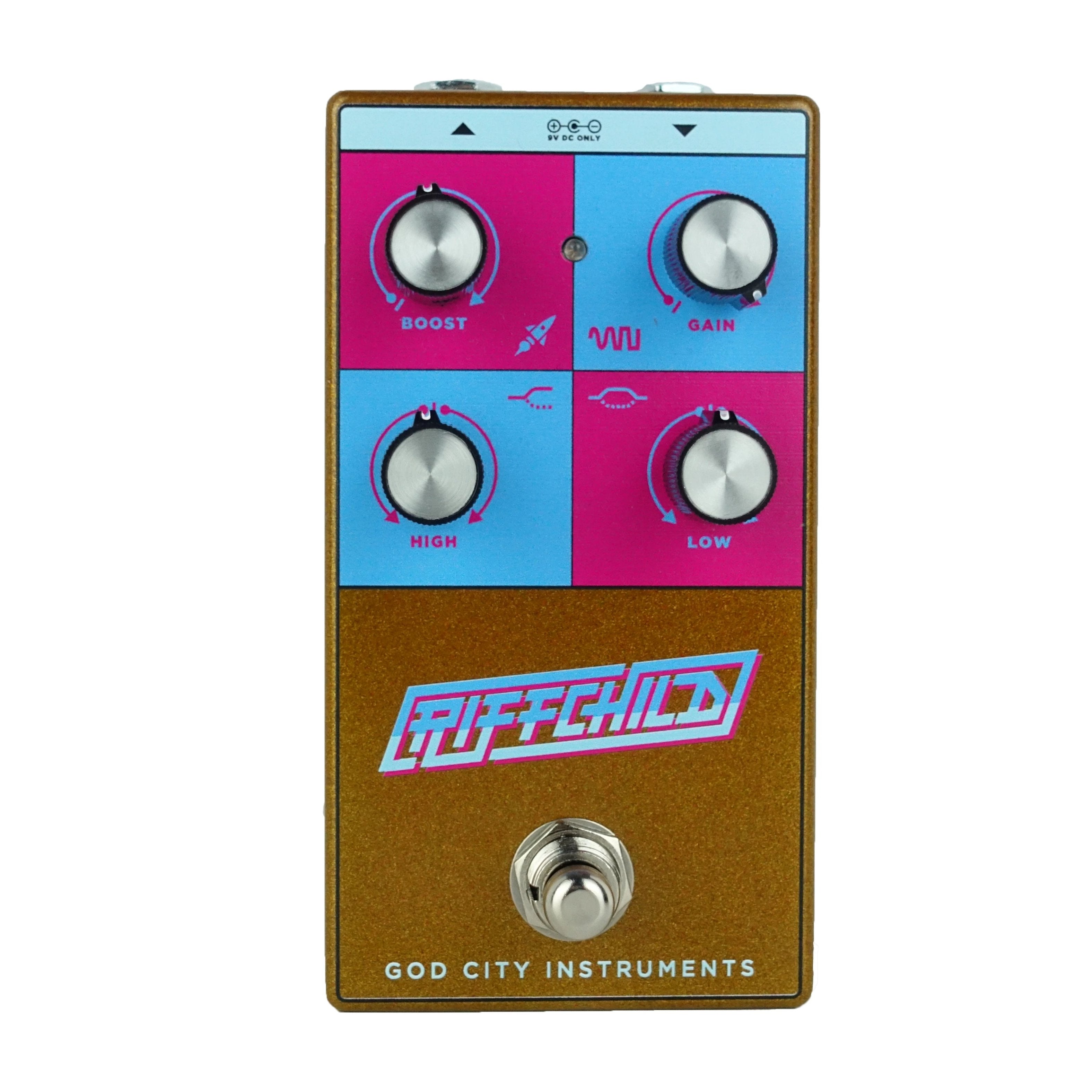 gci pedals RIFFCHILD – God City Instruments